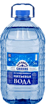 Питьевая негазированная вода,5 литров